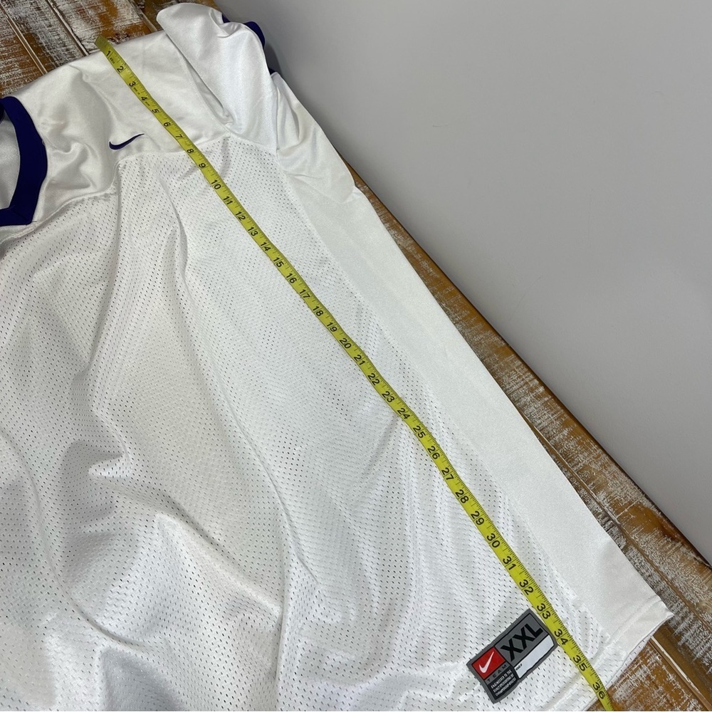 NWT NIKE VAPOR PRO MENS FOOTBALL TRAINING JERSEY WHITE SIZE XXL - Picture 7 of 8